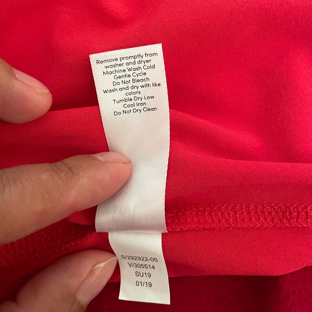 Red Athleta Short - Picture 7 of 8